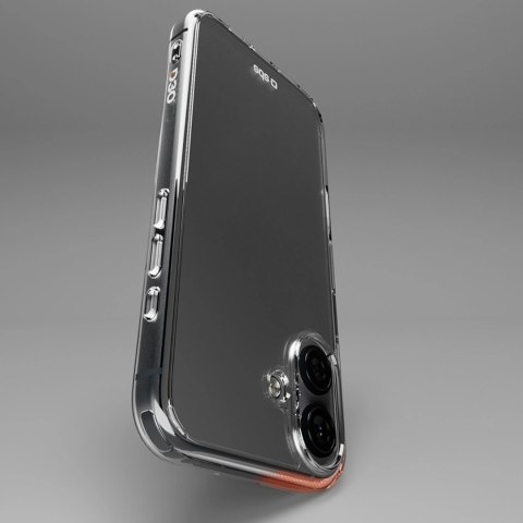 Etui SBS Extreme Active D3O do iPhone 16e - przezroczyste