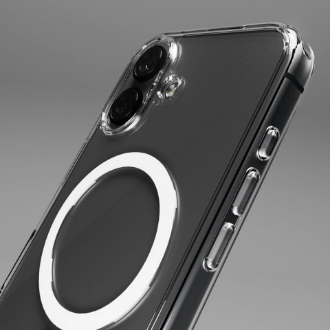 Etui SBS Extreme Mag D3O MagSafe do iPhone 16 - przezroczyste
