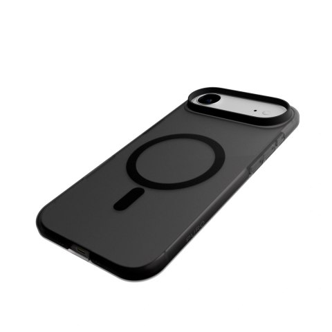 Etui silikonowe Puro Daylight kompatybilne z Magsafe na iPhone 17 Air - półprzezroczyste czarne