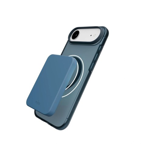 Etui silikonowe Puro Daylight kompatybilne z Magsafe na iPhone 17 Air - półprzezroczyste turkusowe