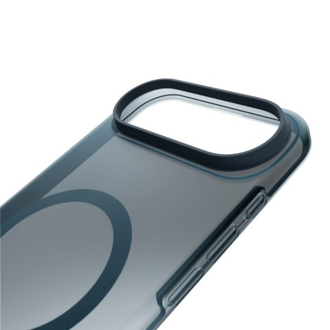 Etui silikonowe Puro Daylight kompatybilne z Magsafe na iPhone 17 Air - półprzezroczyste turkusowe