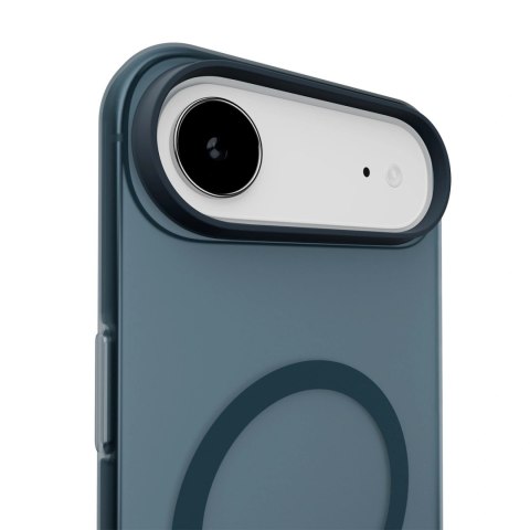 Etui silikonowe Puro Daylight kompatybilne z Magsafe na iPhone 17 Air - półprzezroczyste turkusowe