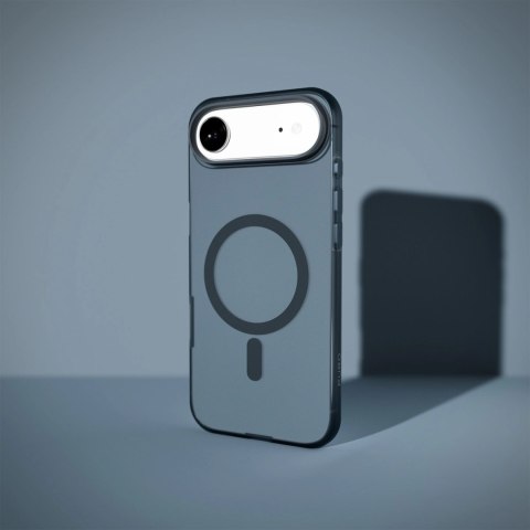 Etui silikonowe Puro Daylight kompatybilne z Magsafe na iPhone 17 Air - półprzezroczyste turkusowe