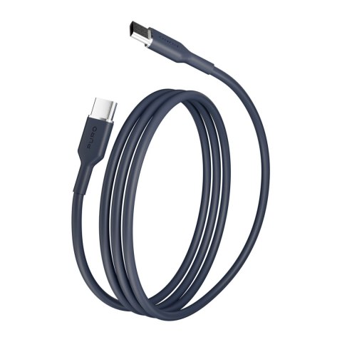Kabel Puro ICON USB-C - USB-C 1,5m - granatowy
