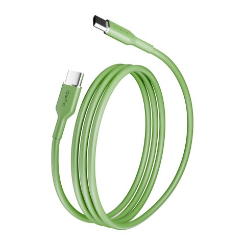 Kabel Puro ICON USB-C - USB-C 1,5m - zielony