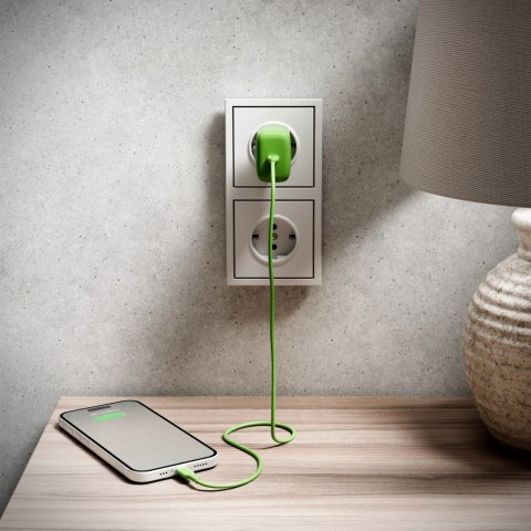 Kabel Puro ICON USB-C - USB-C 1,5m - zielony