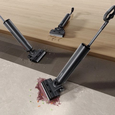 Odkurzacz pionowy UWANT D600 z funkcją mopowania do pracy na mokro i sucho - czarny