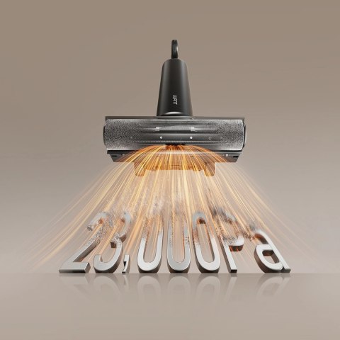 Odkurzacz pionowy UWANT D600 z funkcją mopowania do pracy na mokro i sucho - czarny