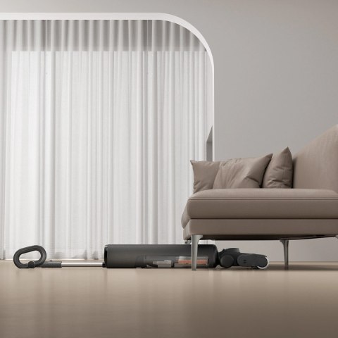 Odkurzacz pionowy UWANT D600 z funkcją mopowania do pracy na mokro i sucho - czarny