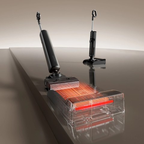 Odkurzacz pionowy UWANT D600 z funkcją mopowania do pracy na mokro i sucho - czarny