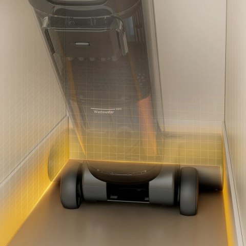 Odkurzacz pionowy UWANT D600 z funkcją mopowania do pracy na mokro i sucho - czarny