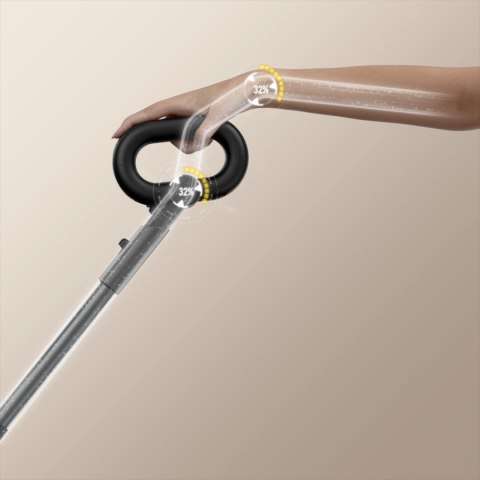 Odkurzacz pionowy UWANT D600 z funkcją mopowania do pracy na mokro i sucho - czarny