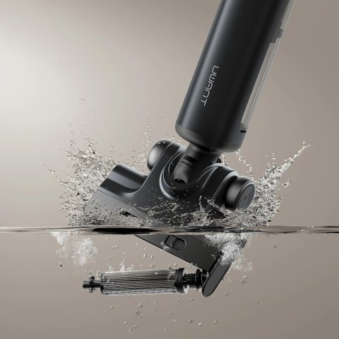 Odkurzacz pionowy UWANT D600 z funkcją mopowania do pracy na mokro i sucho - czarny