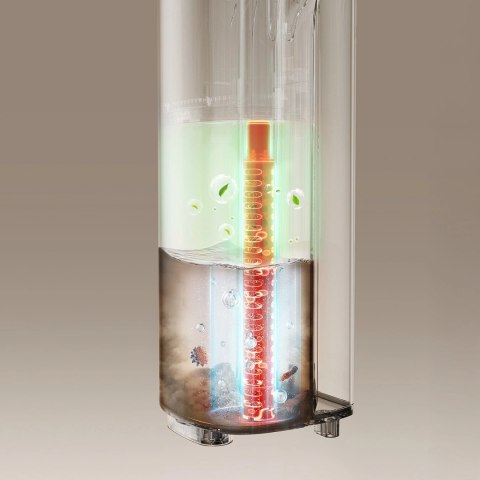 Odkurzacz pionowy UWANT D600 z funkcją mopowania do pracy na mokro i sucho - czarny