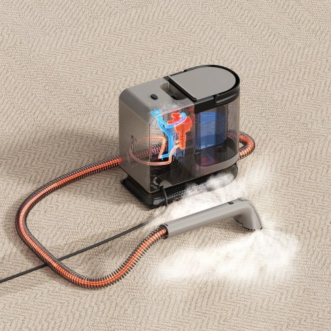 Odkurzacz piorący UWANT Y200S z funkcją pary - szary