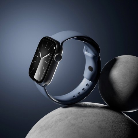 Pasek Puro ICON na Apple Watch 44-45-46-49mm - niebieski