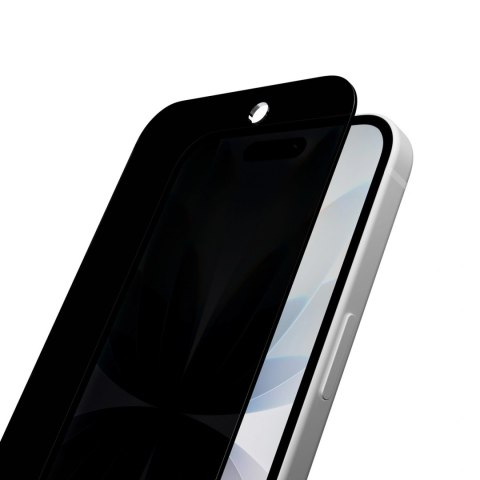 Szkło hartowane Puro Privacy prywatyzujące na iPhone 17 / iPhone 17 Pro / iPhone 16
