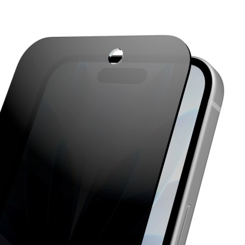 Szkło hartowane Puro Privacy prywatyzujące na iPhone 17 / iPhone 17 Pro / iPhone 16