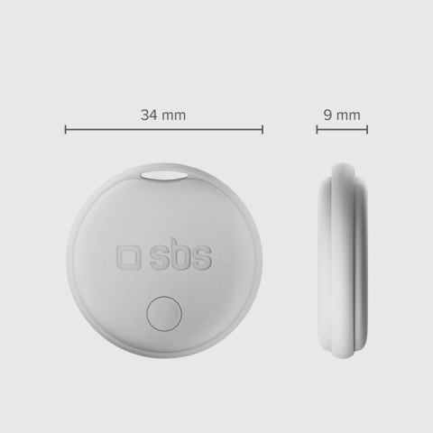 Tracker Apple colore bianco