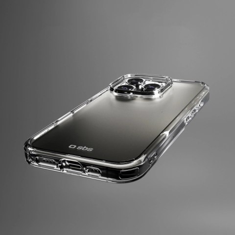 Zestaw SBS z technologią D3O na iPhone 16 Pro Max - etui + szkło ochronne na ekran i aparat - przezroczyste