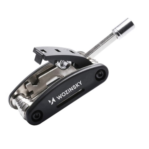 Zestaw narzędzi Wozinsky WWZ-01N 16w1 wielofunkcyjny do naprawy roweru - czarny