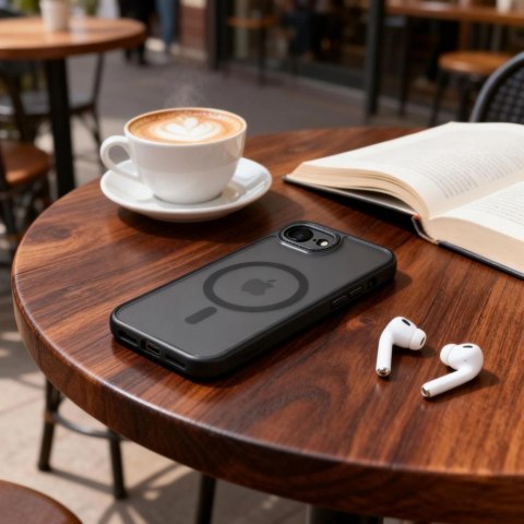 Etui Tech-Protect MagCam MagSafe na iPhone 16e - czarny mat