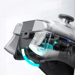 Kontroler do gier Machenike G5Pro Max bezprzewodowy ze stacją ładującą - szary