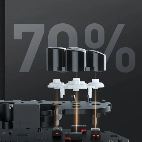 Kontroler do gier Machenike G5Pro Premium Edition bezprzewodowy ze stacją ładującą - czarno-złoty