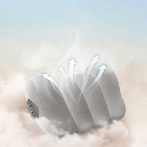 Poduszka samochodowa na zagłówek Baseus ComfortRide - szara