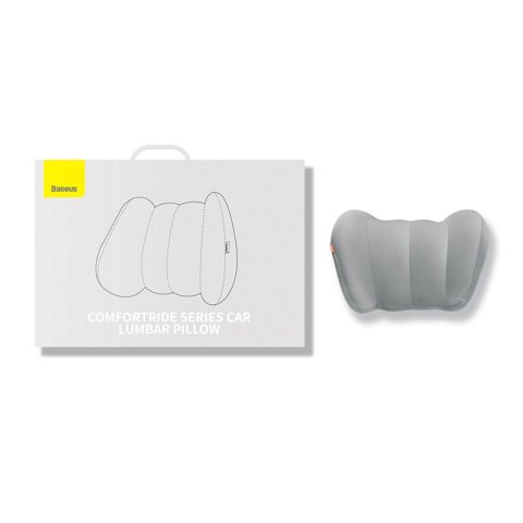 Poduszka samochodowa na zagłówek Baseus ComfortRide - szara