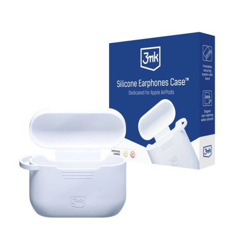 Accessories - Apple AirPods 4 - 3mk Silicone AirPods Case White