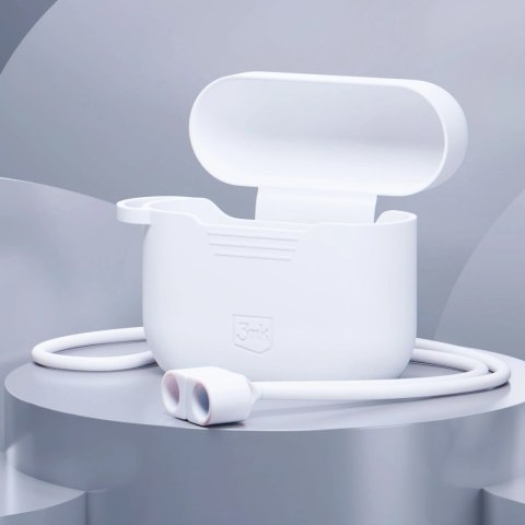 Accessories - Apple AirPods 4 - 3mk Silicone AirPods Case White