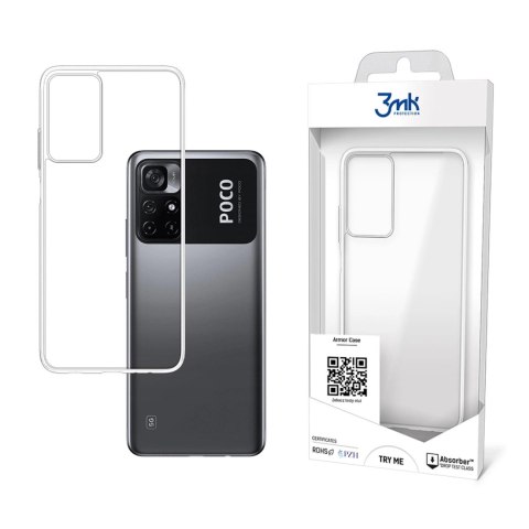 Etui 3mk Armor Case na Xiaomi Redmi Note 11S 5G / Xiaomi Poco M4 Pro 5G - przezroczyste