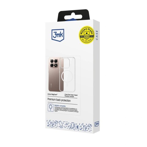 Etui 3mk Armor MagCase na Xiaomi 15T 5G - przezroczyste