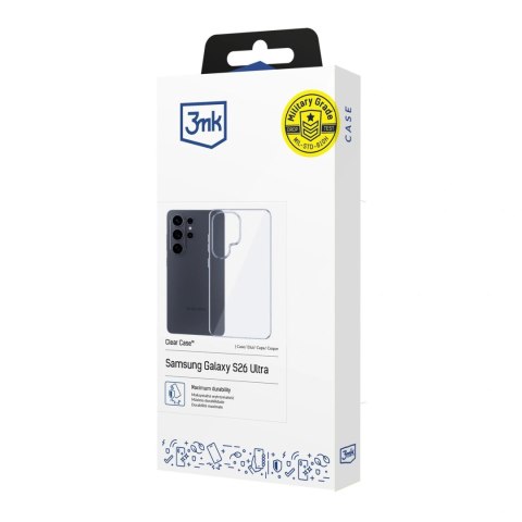 Etui 3mk Clear Case na Samsung Galaxy S26 Ultra - przezroczyste