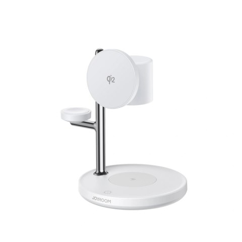 Joyroom JR-W23 Qi2 4-in-1 Wireless Charger-White
