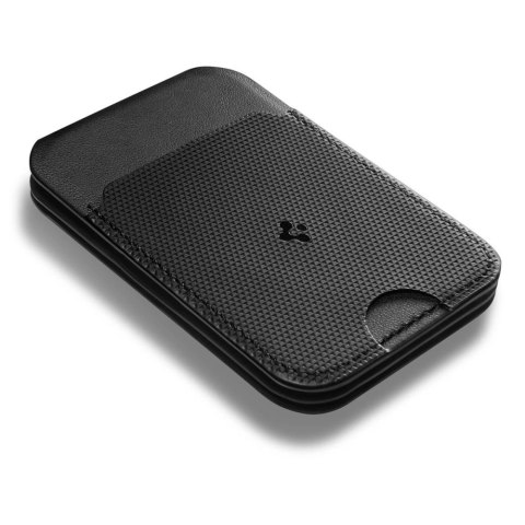 Magnetyczny portfel Spigen Slim Fold Tripod Wallet S314-2 MagSafe na telefon - czarny