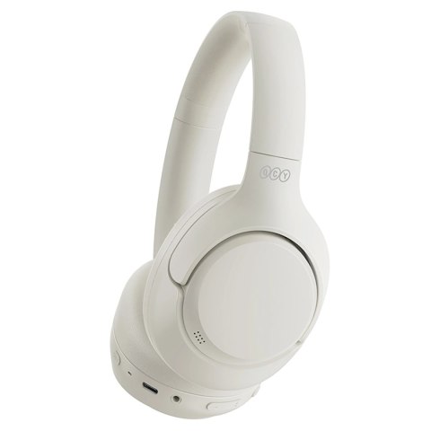 Słuchawki nauszne QCY H3 z ANC Bluetooth 5.4 Hi-Res Audio - białe