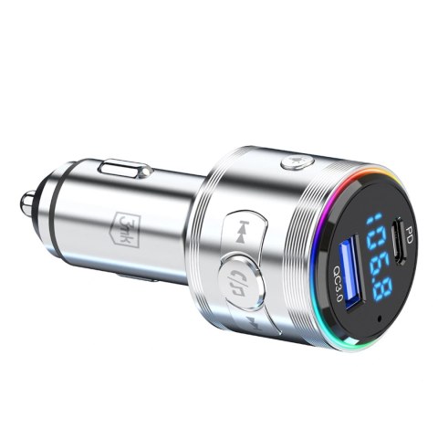 Transmiter 3w1 48W QC PD PPS USB-C USB-A 3mk Hyper Car Power Transmitter