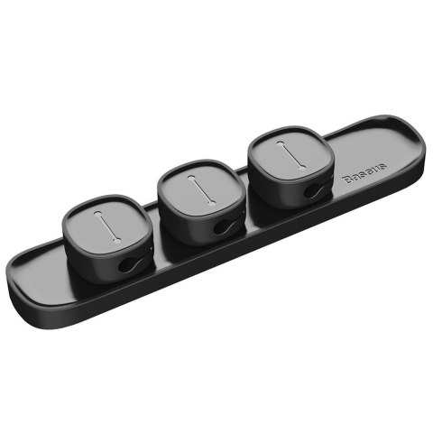Baseus Peas organizer magentyczny na kable czarny Baseus Peas organizer magentyczny na kable czarny
