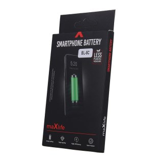 Bateria Maxlife do Nokia 3100 / 3110 Classic / 3650 / E50 / N91 / BL-5C 1300mAh