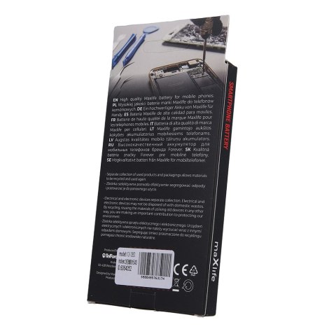 Bateria Maxlife do Nokia 3100 / 3110 Classic / 3650 / E50 / N91 / BL-5C 1300mAh Bateria Maxlife do Nokia 3100 / 3110 Classic / 3650 / E50 / N91 / BL-5C 1300mAh