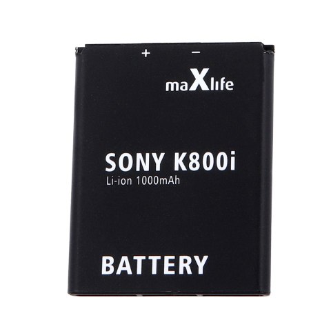 Bateria Maxlife do Sony Ericsson K530i / K550i / K800i / BST-33 1000mAh Bateria Maxlife do Sony Ericsson K530i / K550i / K800i / BST-33 1000mAh