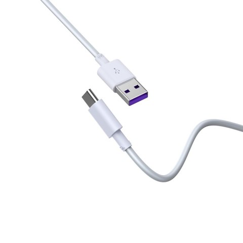 Devia kabel Shark EC306 USB - USB-C 1,5 m 5A biały Devia kabel Shark EC306 USB - USB-C 1,5 m 5A biały