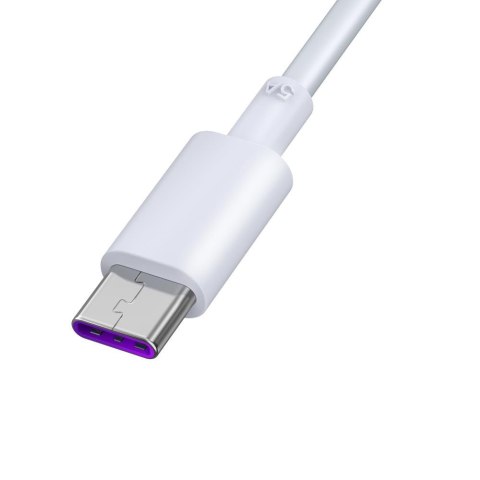 Devia kabel Shark EC306 USB - USB-C 1,5 m 5A biały Devia kabel Shark EC306 USB - USB-C 1,5 m 5A biały