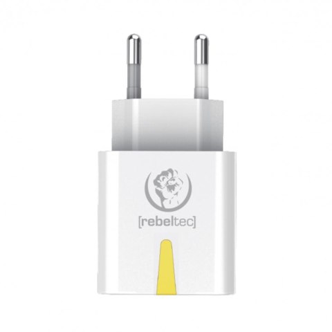 Rebeltec ładowarka sieciowa H100 Turbo QC 3.0 18W 1x USB biała Rebeltec ładowarka sieciowa H100 Turbo QC 3.0 18W 1x USB biała