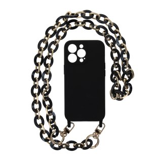 Łańcuch do telefonu light złoto-czarny