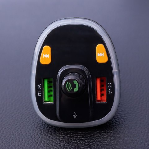 Maxlife transmiter FM Bluetooth MXFT-03 czarny Maxlife transmiter FM Bluetooth MXFT-03 czarny