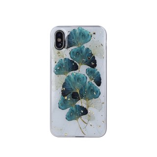 Nakładka Gold Glam do Samsung Galaxy A05S listki