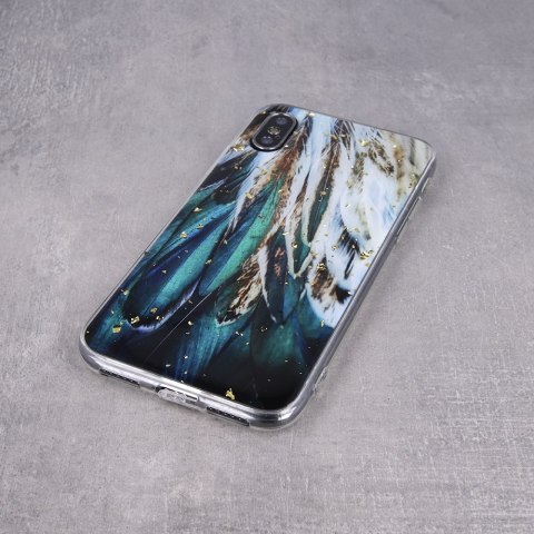Nakładka Gold Glam do Samsung Galaxy A15 4G / A15 5G pióra